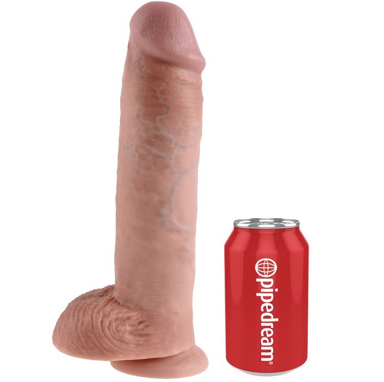 KING COCK - 11 NATURAL REALISTIC PENIS 28 CM