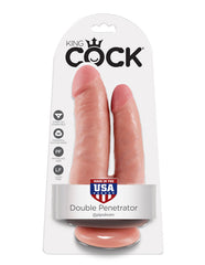 KING COCK - NATURAL DOUBLE PENETRATION