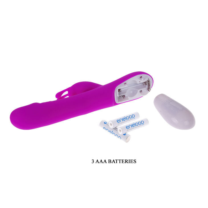 PRETTY LOVE - FLIRTATION VIBRATOR WITH CLITORIS STIMULATOR ROBERT