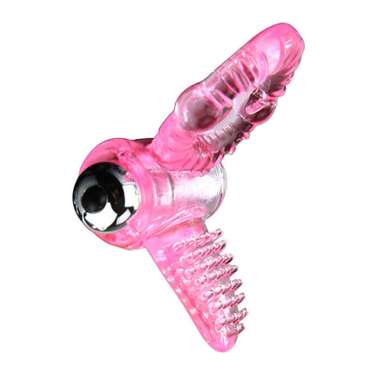 DANCE - SWEET ABS 10 RHYTHMS RING VIBRATING PENIS RING PINK