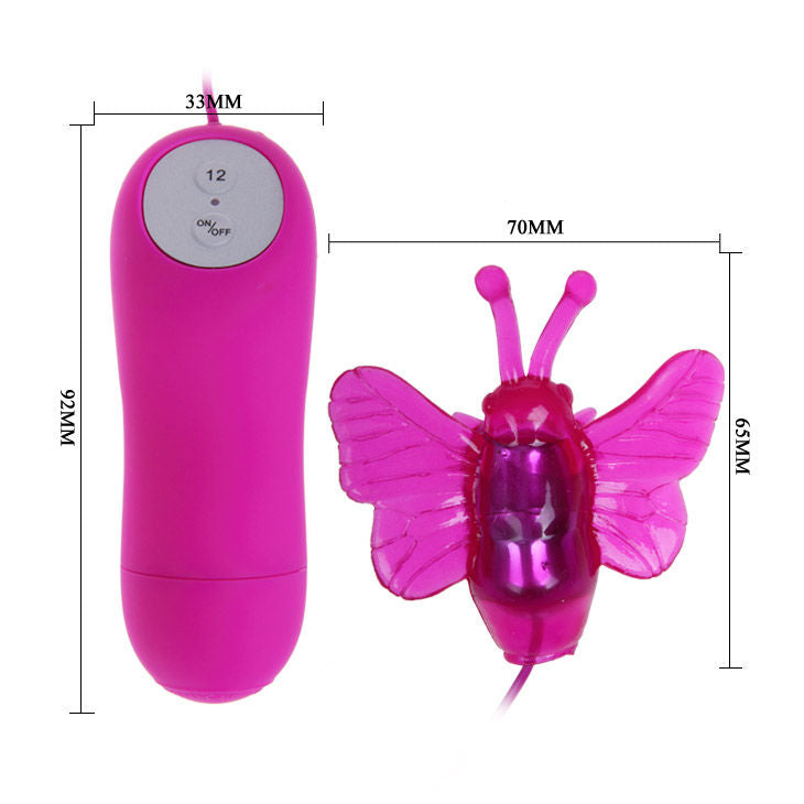 DANCE - CUTE SECRET BUTTERFLY STIMULATING VIBRATOR 12V