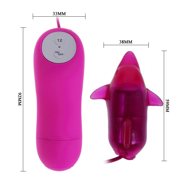 DANCE - CUTE SECRET DOLPHIN VIBRATOR 12V