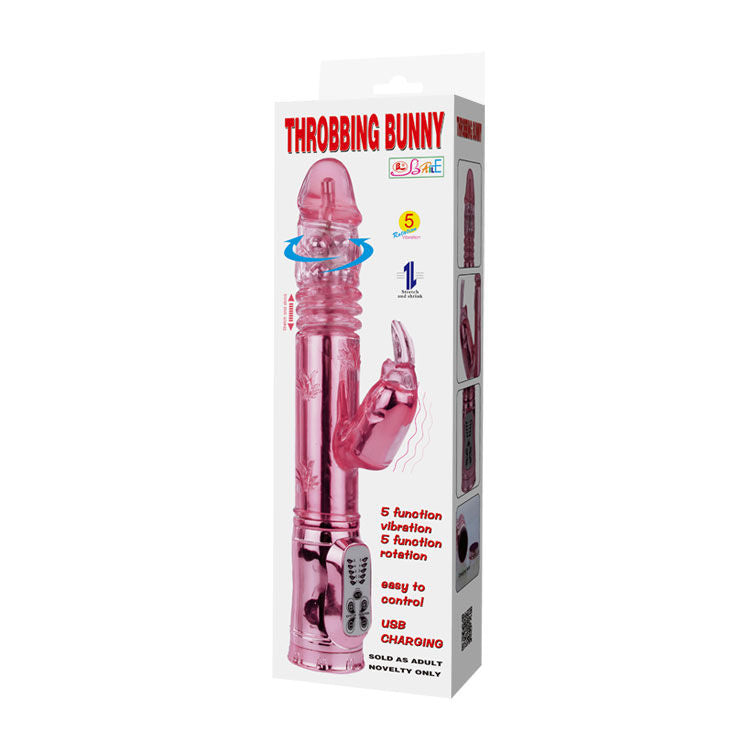 DANCE - THROBBING BUNNY PINK RAMPANT ROTATOR