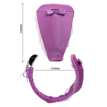 DANCE - LILAC REMOTE CONTROL VIBRATOR THONG