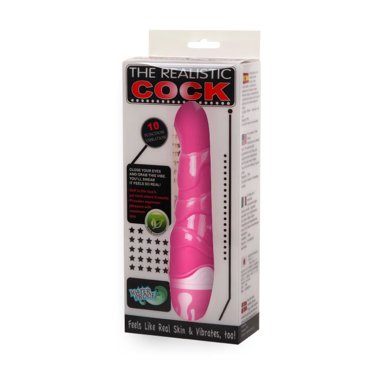 DANCE - THE REALISTIC COCK PINK 21.8 CM