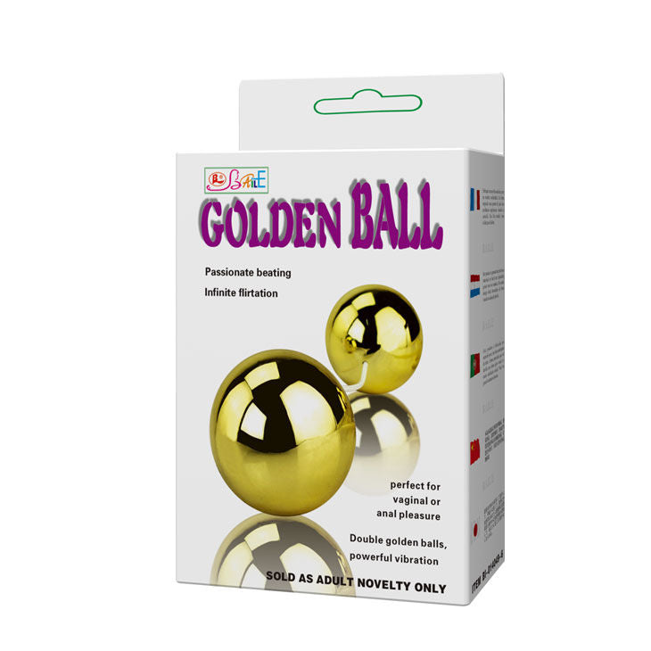 DANCE - GOLDEN CHINESE BALLS VIBRATOR