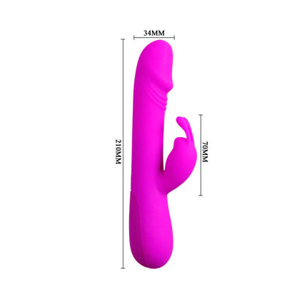 PRETTY LOVE - FLIRTATION VIBRATOR WITH RABBIT CLEMENT