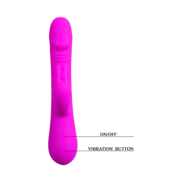 PRETTY LOVE - FLIRTATION VIBRATOR WITH RABBIT CLEMENT