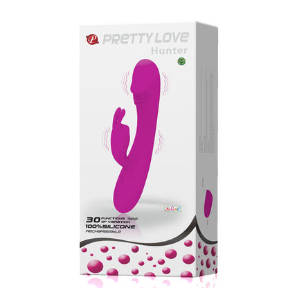 PRETTY LOVE - SMART VIBRATOR WITH RABBIT 30 MODES HUNTER