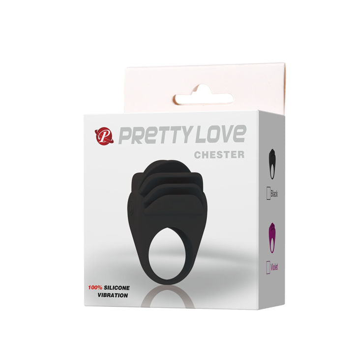 PRETTY LOVE - CHESTER BLACK VIBRATING RING