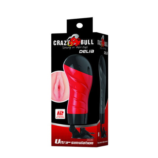 CRAZY BULL - FLORA VAGINA CON BASE MASTURBADOR VOZ