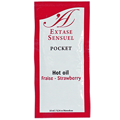 EXTASE SENSUAL - STIMULATING OIL STRAWBERRY 10 ML