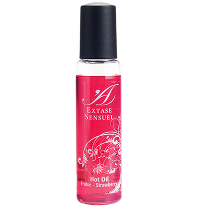 EXTASE SENSUAL - STIMULATING OIL STRAWBERRY HEAT TRAVEL 35 ML