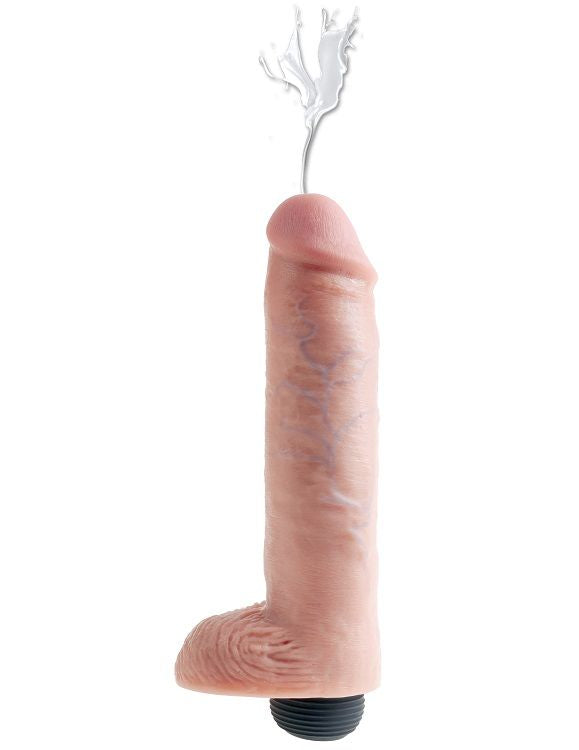 KING COCK - REALISTIC NATURAL EJACULATOR PENIS 25.40 CM