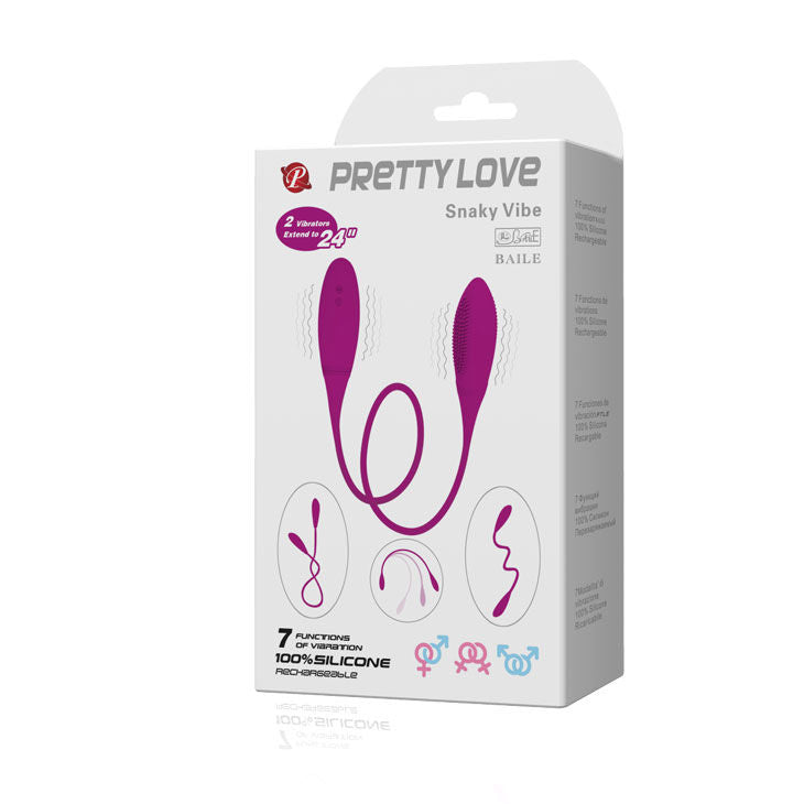 PRETTY LOVE - SNAKY DELUXE VIBRADOR 7 V