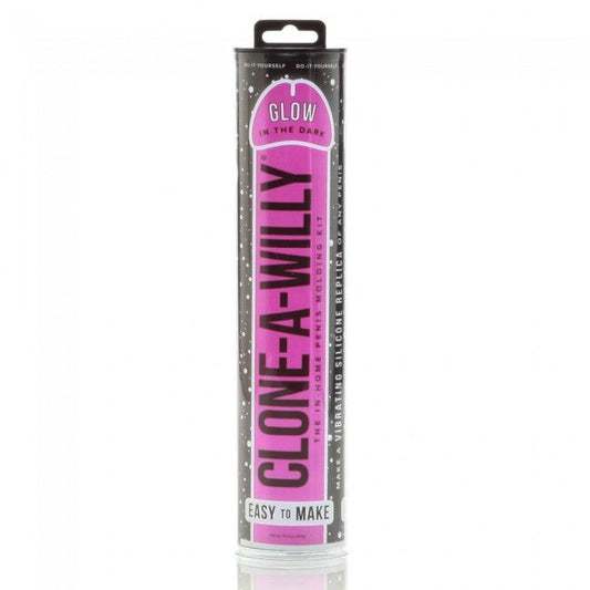 CLONE A WILLY - PINK LUMINESCENT PENIS CLONER WITH VIBRATOR