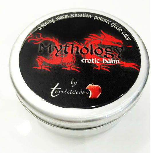 TEMPTATION - MYTHOLOGY EROTIC BALM HEAT DILATOR GLASS HIM