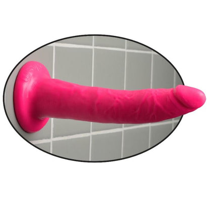 DILLIO - DILDO WITH SUCTION CUP 17.8 CM - PINK