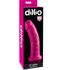 DILLIO - DILDO WITH SUCTION CUP 20.32 CM PINK