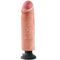 KING COCK - VIBRATOR DILDO 25.5 CM NATURAL