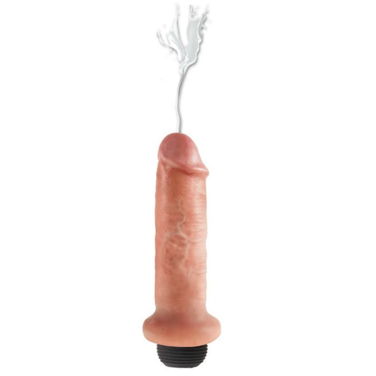 KING COCK - SQUIRTING DILDO 15.24 CM