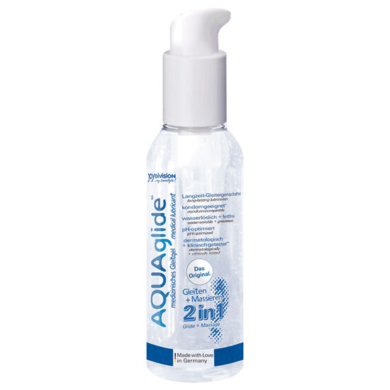 JOYDIVISION AQUAGLIDE - 2 IN 1 LUBRICANT + MASSAGE 125 ML