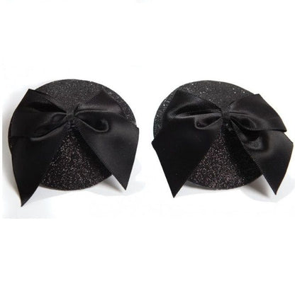 BIJOUX - BURLESQUE BRILLIANT NIPPLE COVERS WITH BOW