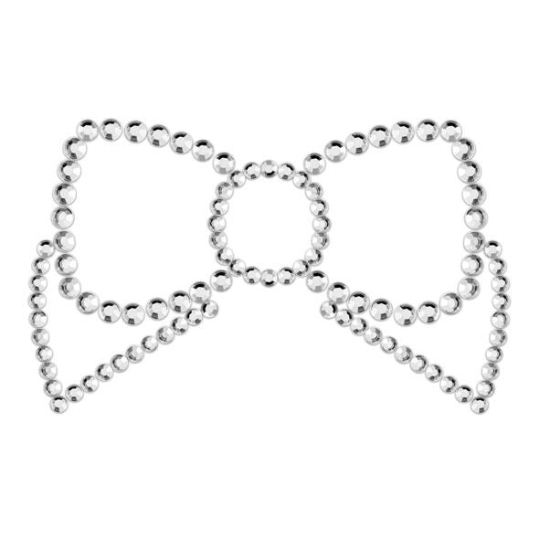 BIJOUX - MIMI BOW NIPPLE COVER SILVER