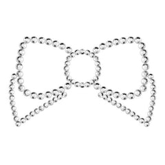 BIJOUX - MIMI BOW NIPPLE COVER SILVER