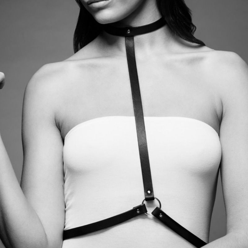 BIJOUX - INDISCRETS MAZE BLACK HARNESS