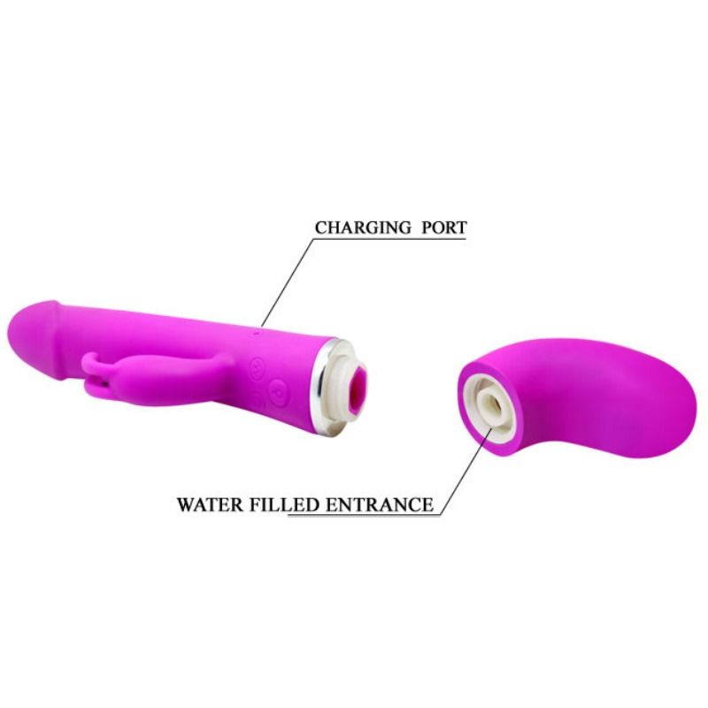 PRETTY LOVE - HENRY VIBRATOR 12 VIBRATION MODES AND SQUIRT FUNCTION