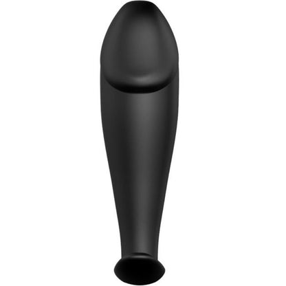 PRETTY LOVE - BLACK PENIS-SHAPED SILICONE ANAL PLUG