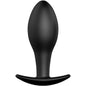 PRETTY LOVE - ANCHOR SILICONE ANAL PLUG 8.5 CM BLACK