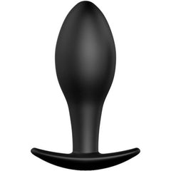 PRETTY LOVE - ANCHOR SILICONE ANAL PLUG 8.5 CM BLACK