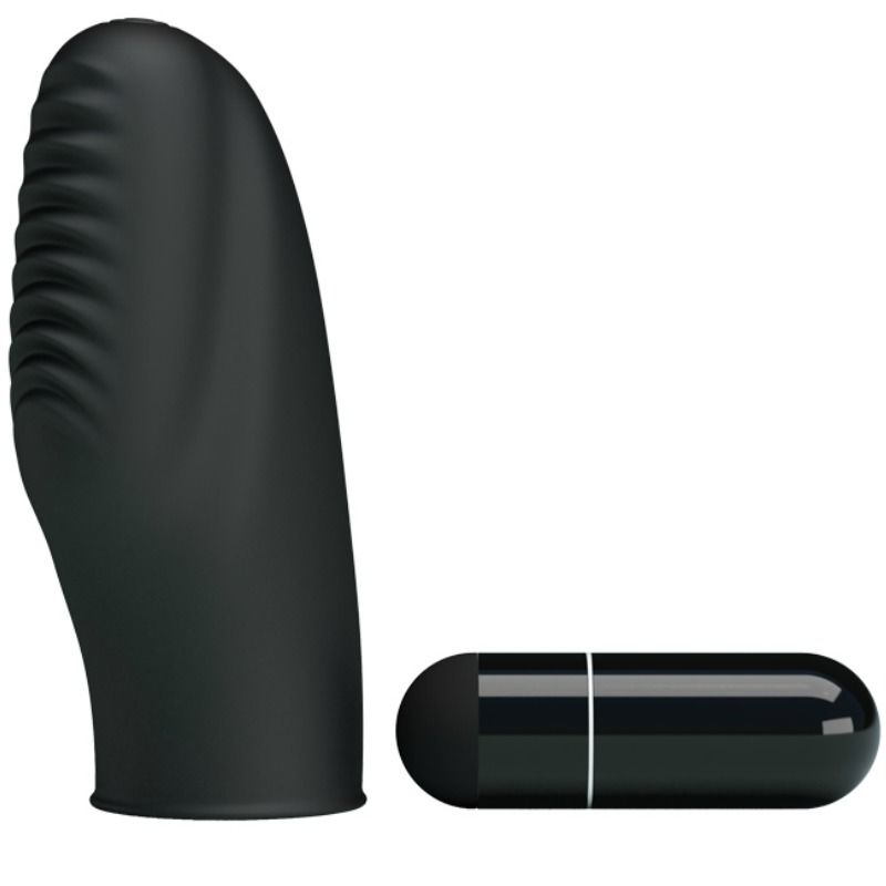 PRETTY LOVE - FLIRTATION VIBRATING THIMBLE STANFORD BLACK