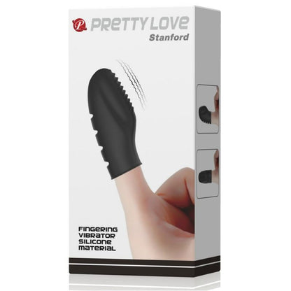 PRETTY LOVE - FLIRTATION VIBRATING THIMBLE STANFORD BLACK