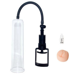 BAILE - ERECTION PUMP WITH VAGINA NOZZLE AND 25 CM