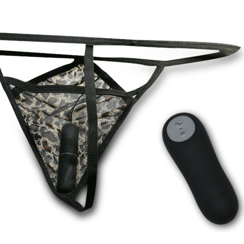 DANCE - THONG WITH VIBRATING BULLET AND REMOTE CONTROL