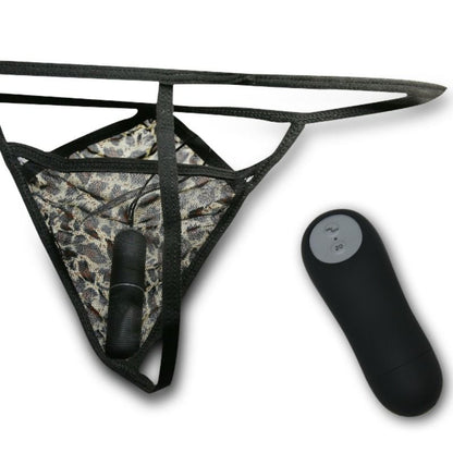 DANCE - THONG WITH VIBRATING BULLET AND REMOTE CONTROL