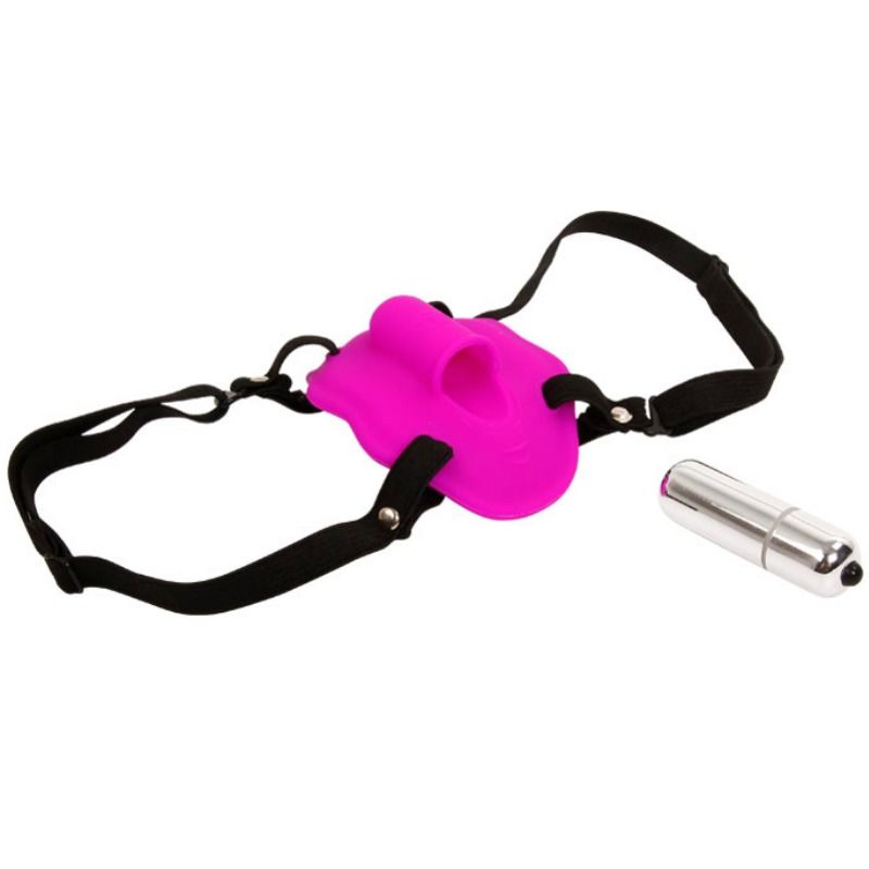 DANCE - LOVE RIDER HARNESS WITH VIBRATION