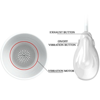 PRETTY LOVE - FLIRTATION FANTASY PARTNER NIPPLE STIMULATOR