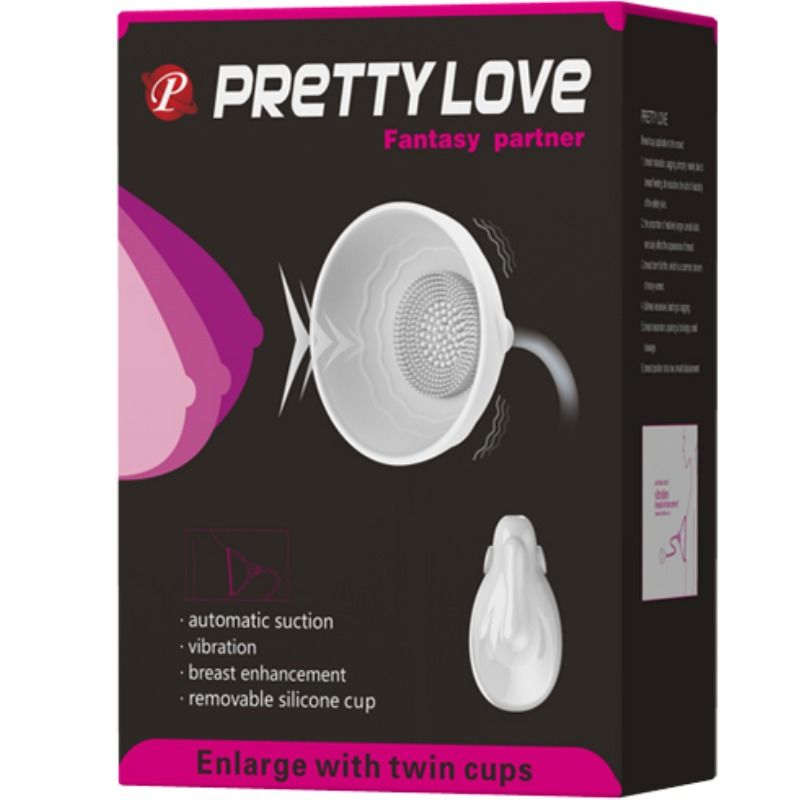 PRETTY LOVE - FLIRTATION ESTIMULADOR DE PEZONES FANTASY PARTNER