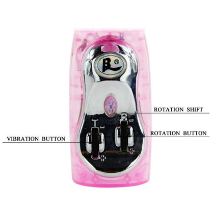 DANCE - VIBRATOR WITH ROTATION AND MULTI-SPEED AND MULTI-ROTATION RABBIT