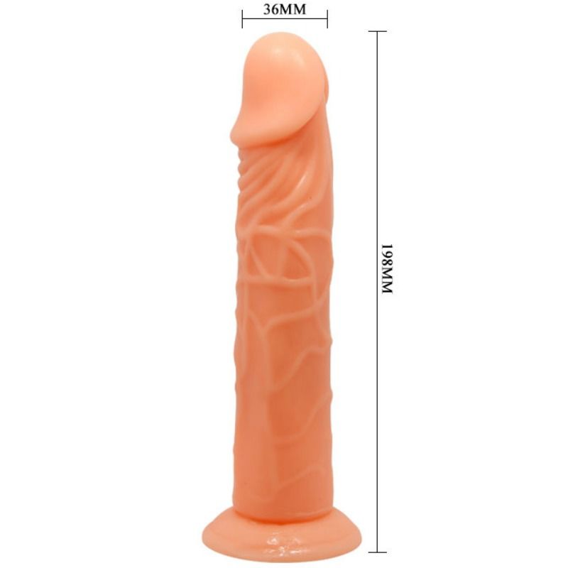 DANCE - DILDO VIVE REALISTIC 19.8 CM COR NATURAL