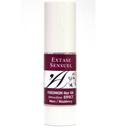 EXTASE SENSUAL - HEAT EFFECT MASSAGE OIL WITH BLACKBERRY PHEROMONES 30 ML