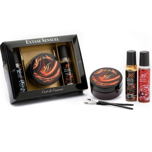 SENSUAL EXTASE - APHRODISIAC CHOCOLATE CHEST KIT