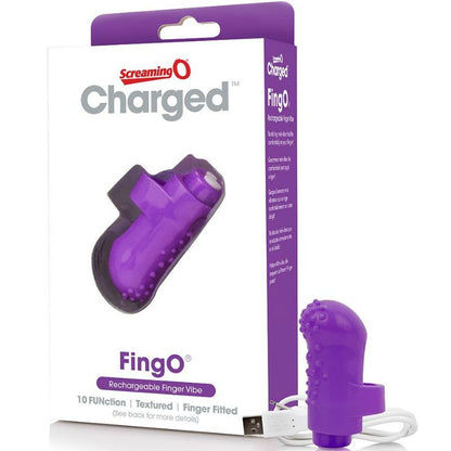 SCREAMING O - FING LILAC RECHARGEABLE THIMBLE