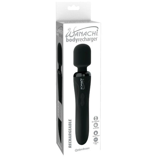 WANACHI - BLACK RECHARGEABLE MASSAGER