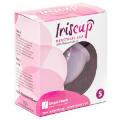 IRISCUP - SMALL PINK MENSTRUAL CUP + FREE STERILIZER BAG