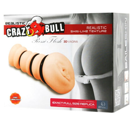 CRAZY BULL - MASTURBATOR WITH RINGS VAGINA MODEL 2